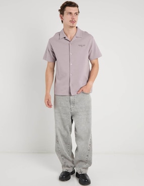 Camisa casual Non Stop manga corta para hombre