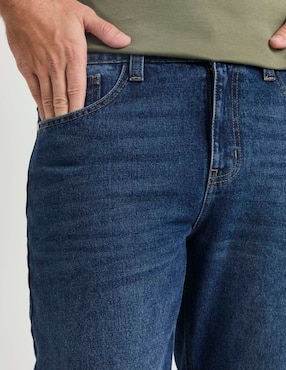 Jeans straight Non Stop deslavado para hombre