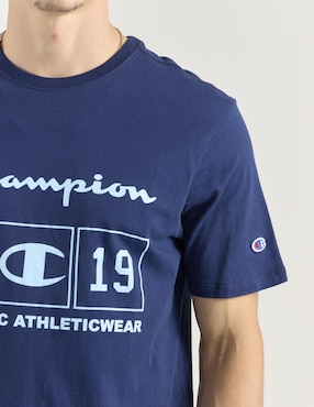 Playera Champion cuello redondo para hombre