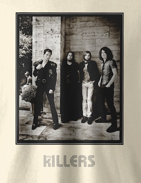 Playera Bravado The Killers cuello redondo para hombre