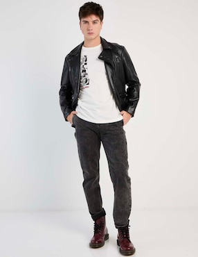 Playera Crunchyroll cuello redondo para hombre