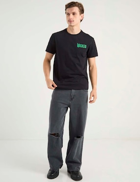 Playera Universal Wicked cuello redondo para hombre
