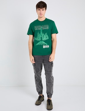 Playera Universal Wicked cuello redondo para hombre