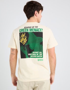 Playera Universal Wicked cuello redondo para hombre