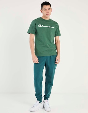Pantalón regular Champion de algodón para hombre