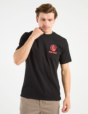 Playera Warner Mortal Kombat cuello redondo para hombre