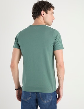 Playera One Piece cuello redondo para hombre