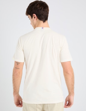 Playera Le Coq cuello redondo para hombre