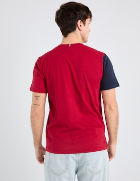 Playera Le Coq cuello redondo para hombre