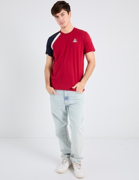 Playera Le Coq cuello redondo para hombre