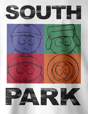 Playera South Park cuello redondo para hombre