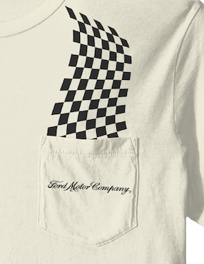 Playera CAA cuello redondo para hombre