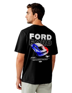 Playera CAA cuello redondo para hombre