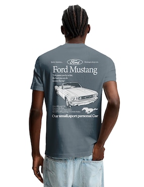 Playera CAA cuello redondo para hombre