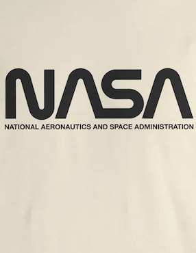 Playera NASA cuello redondo para hombre
