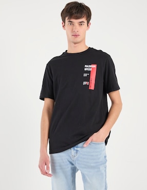Playera Non Stop cuello redondo para hombre