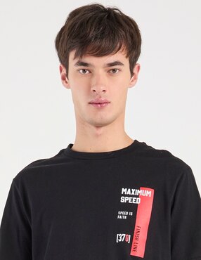Playera Non Stop cuello redondo para hombre