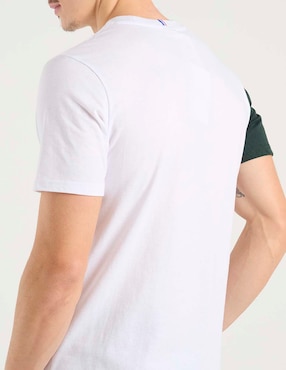 Playera Le Coq cuello redondo para hombre