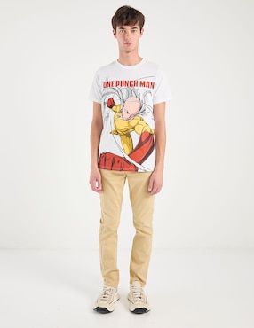Playera Tycoon One Punch Man cuello redondo para hombre