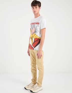 Playera Tycoon One Punch Man cuello redondo para hombre