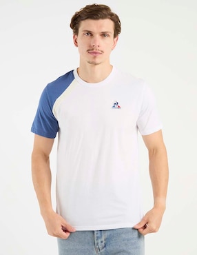 Playera Le Coq cuello redondo para hombre