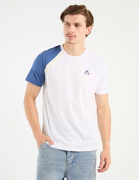 Playera Le Coq cuello redondo para hombre