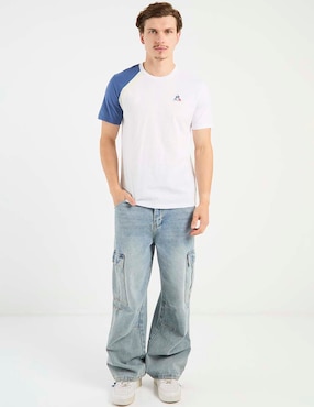 Playera Le Coq cuello redondo para hombre