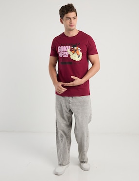 Playera Dragon Ball cuello redondo para hombre