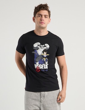 Playera Dragon Ball cuello redondo para hombre
