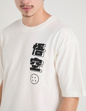 Playera Dragon Ball cuello redondo para hombre