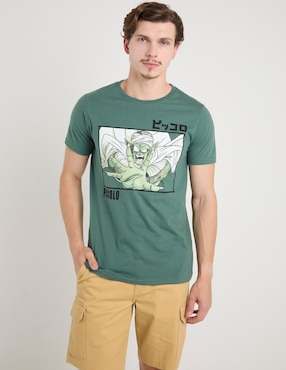 Playera Dragon Ball cuello redondo para hombre