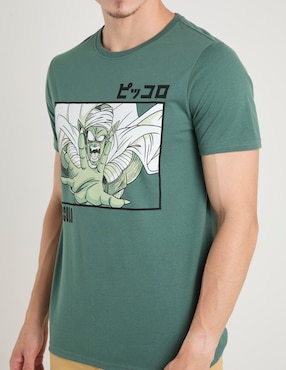 Playera Dragon Ball cuello redondo para hombre