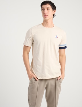 Playera Le Coq Sportif cuello redondo para hombre