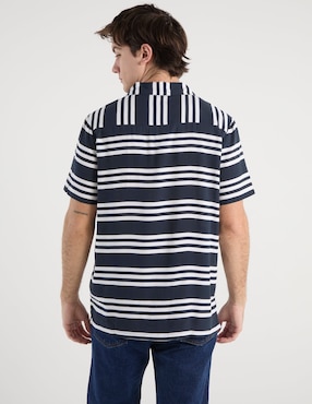Camisa casual Non Stop de algodón manga corta para hombre