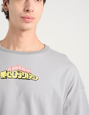 Playera Crunchyroll My Hero Academia cuello redondo para hombre