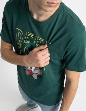 Playera Crunchyroll cuello redondo para hombre