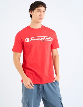 Playera Champion cuello redondo para hombre