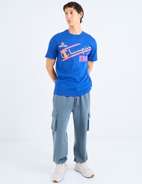 Playera Champion cuello redondo para hombre