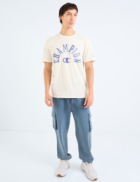 Playera Champion cuello redondo para hombre