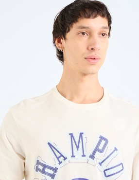Playera Champion cuello redondo para hombre