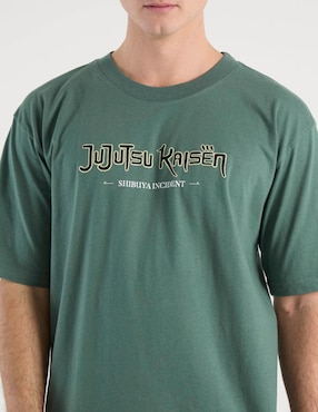 Playera Jujutsu Kaisen Jujutsu Kaisen cuello redondo para hombre