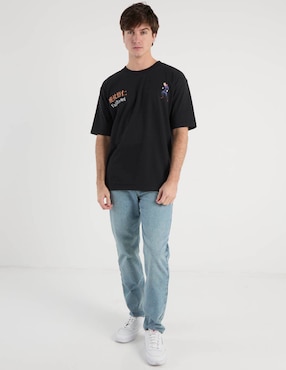 Playera Jujutsu Kaisen cuello redondo para hombre