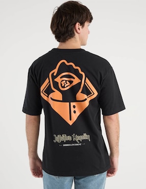 Playera Jujutsu Kaisen cuello redondo para hombre