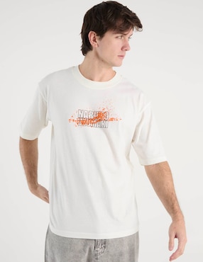 Playera Naruto cuello redondo para hombre