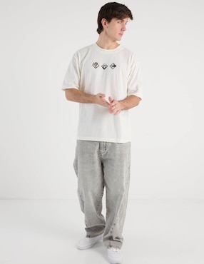 Playera Jujutsu Kaisen cuello redondo para hombre