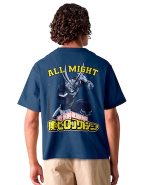 Playera América cuello redondo para hombre