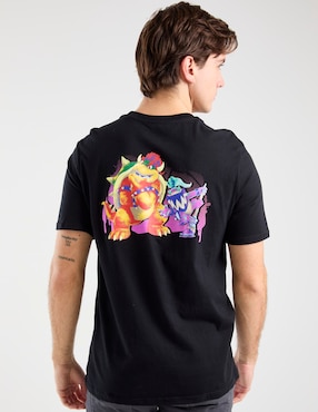 Playera Nintendo cuello redondo para hombre