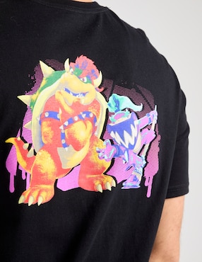 Playera Nintendo cuello redondo para hombre