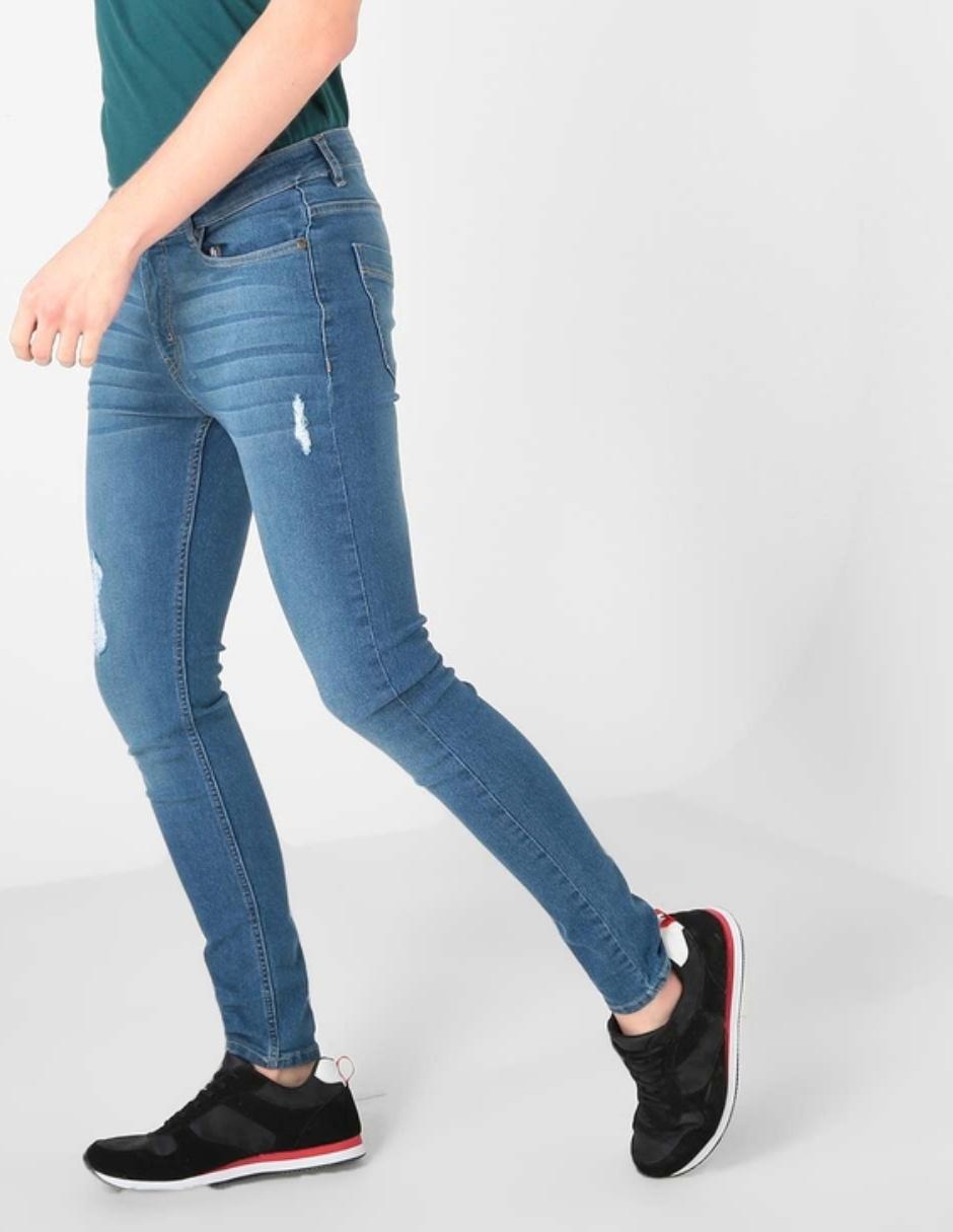 Jeans skinny Non Stop lavado stone wash para hombre