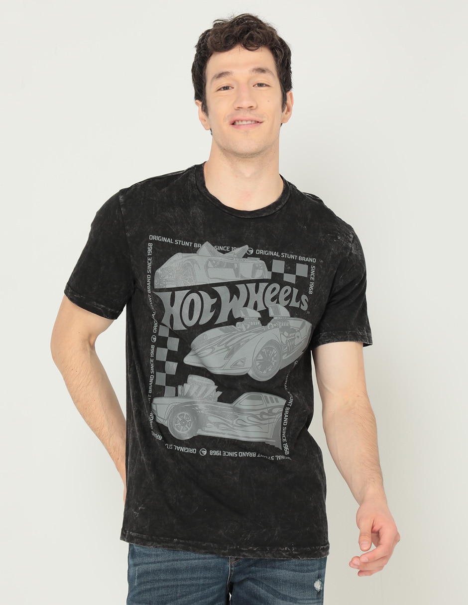 Playera Mattel Hot Wheels cuello redondo para hombre | Suburbia